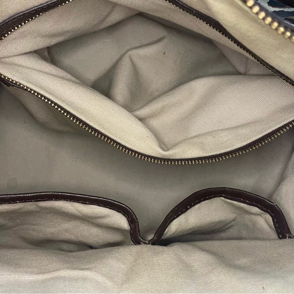 Authentic Tory Burch large leather bag - Picture 4 of 4